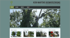 Desktop Screenshot of kmboomverzorging.be